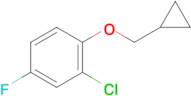 2-Chloro-1-(cyclopropylmethoxy)-4-fluorobenzene