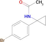 N-[1-(4-Bromophenyl)cyclopropyl]acetamide