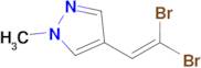 4-(2,2-Dibromoethenyl)-1-methylpyrazole