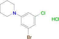 1-Bromo-3-chloro-5-piperidinobenzene HCl