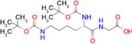 N2,N6-Bis[(1,1-dimethylethoxy)carbonyl]-L-lysylglycine