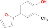 4-(Furan-2-yl)-2-methylphenol