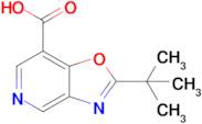 2-(tert-Butyl)oxazolo[4,5-c]pyridine-7-carboxylic acid