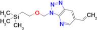 3-(2-Trimethylsilanyl-ethoxymethyl)-6-vinyl-3H-[1,2,3]triazolo[4,5-b]pyridine