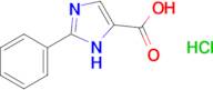 2-phenyl-1H-imidazole-5-carboxylic acid hydrochloride