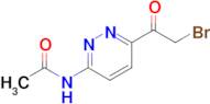 N-[6-(2-Bromo-acetyl)-pyridazin-3-yl]-acetamide