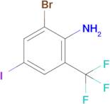 2-Bromo-4-iodo-6-(trifluoromethyl)aniline