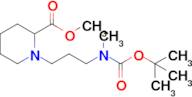 1-[3-(tert-Butoxycarbonyl-methyl-amino)-propyl]-piperidine-2-carboxylic acid methyl ester