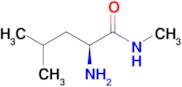 (2S)-2-Amino-N,4-dimethylpentanamide