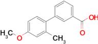 3-(4-Methoxy-2-methylphenyl)benzoic acid