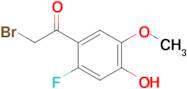 2-Bromo-1-(2-fluoro-4-hydroxy-5-methoxyphenyl)ethan-1-one