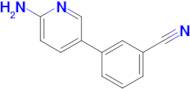 3-(6-aminopyridin-3-yl)benzonitrile