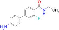 4-(4-Aminophenyl)-N-ethyl-2-fluorobenzamide