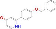 2-[4-(benzyloxy)phenyl]-1,4-dihydropyridin-4-one