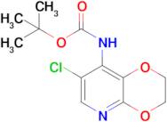 tert-Butyl (7-chloro-2,3-dihydro-[1,4]dioxino[2,3-b]pyridin-8-yl)carbamate