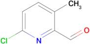 6-Chloro-3-methyl-2-pyridinecarboxaldehyde