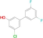 3-Chloro-5-(3,5-difluorophenyl)phenol