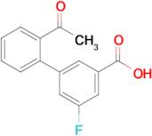 3-(2-Acetylphenyl)-5-fluorobenzoic acid