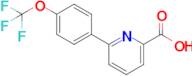 6-(4-Trifluoromethoxyphenyl)picolinic acid
