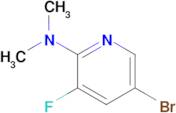 5-Bromo-3-fluoro-2-dimethylaminopyridine