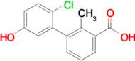 3-(2-Chloro-5-hydroxyphenyl)-2-methylbenzoic acid