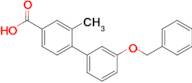 4-(3-Benzyloxyphenyl)-3-methylbenzoic acid