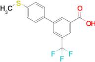 3-(4-Methylthiophenyl)-5-trifluoromethylbenzoic acid