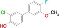 2-Chloro-4-(4-fluoro-3-methoxyphenyl)phenol