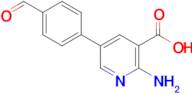 2-Amino-5-(4-formylphenyl)nicotinic acid