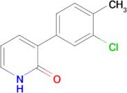 3-(3-chloro-4-methylphenyl)-1,2-dihydropyridin-2-one