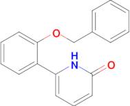 6-[2-(benzyloxy)phenyl]-1,2-dihydropyridin-2-one