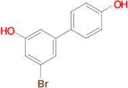 3-Bromo-5-(4-hydroxyphenyl)phenol