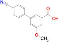 3-(4-Cyanophenyl)-5-methoxybenzoic acid