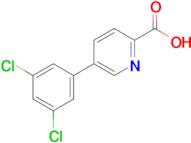 5-(3,5-Dichlorophenyl)picolinic acid