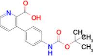 3-(4-Boc-Aminophenyl)picolinic acid