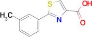 2-(3-Methylphenyl)-1,3-thiazole-4-carboxylic acid