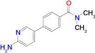 4-(6-Aminopyridin-3-yl)-N,N-dimethylbenzamide