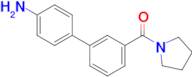 4-[3-(Pyrrolidinocarbonyl)phenyl]aniline