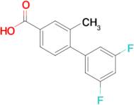 4-(3,5-Difluorophenyl)-3-methylbenzoic acid