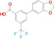 3-(3,4-Methylenedioxyphenyl)-5-trifluoromethylbenzoic acid