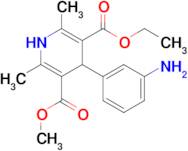 Ethyl 4-(3-aminophenyl)-5-(methoxycarbonyl)-2,6-dimethyl-1,4-dihydropyridine-3-carboxylate