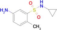 5-Amino-N-cyclopropyl-2-methylbenzenesulfonamide