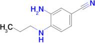 3-Amino-4-(propylamino)benzonitrile