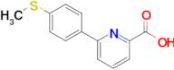 6-(4-Methylthiophenyl)picolinic acid