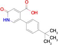 5-(4-tert-butylphenyl)-2-oxo-1,2-dihydropyridine-4-carboxylic acid