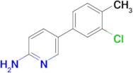 2-Amino-5-(3-chloro-4-methylphenyl)pyridine