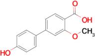 4-(4-Hydroxyphenyl)-2-methoxybenzoic acid