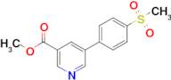 Methyl 5-(4-methanesulfonylphenyl)pyridine-3-carboxylate