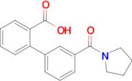 2-(3-Pyrrolidinocarbonylphenyl)benzoic acid