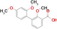 3-(2,4-Dimethoxyphenyl)-2-methoxybenzoic acid